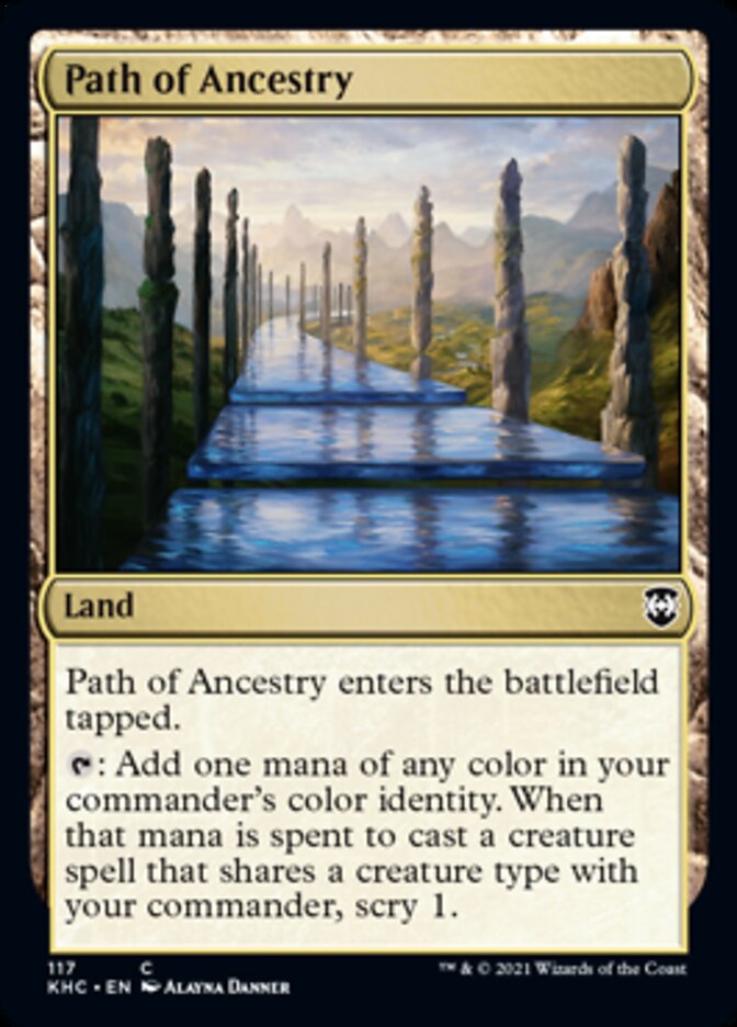 Path of Ancestry [Kaldheim Commander] | Cards and Coasters CA