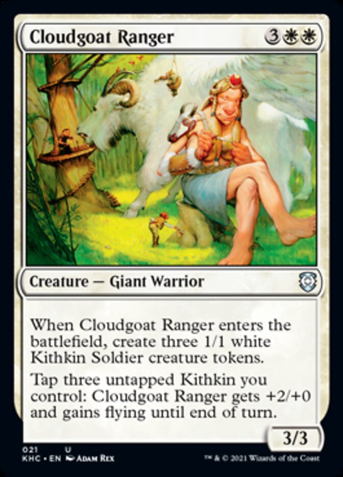 Cloudgoat Ranger [Kaldheim Commander] | Cards and Coasters CA