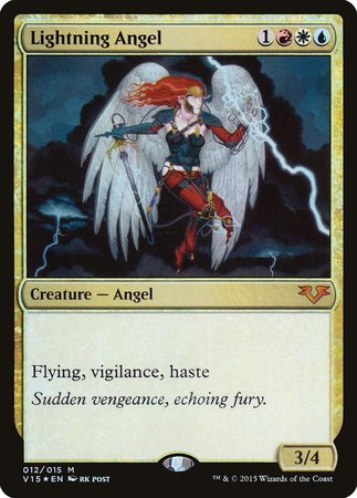 Lightning Angel [From the Vault: Angels] | Cards and Coasters CA