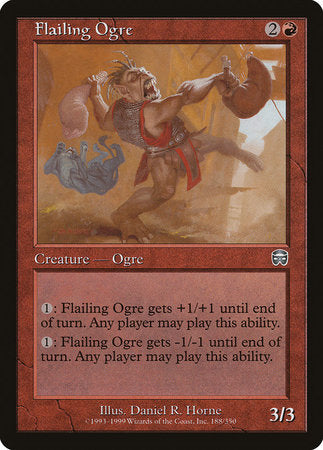 Flailing Ogre [Mercadian Masques] | Cards and Coasters CA