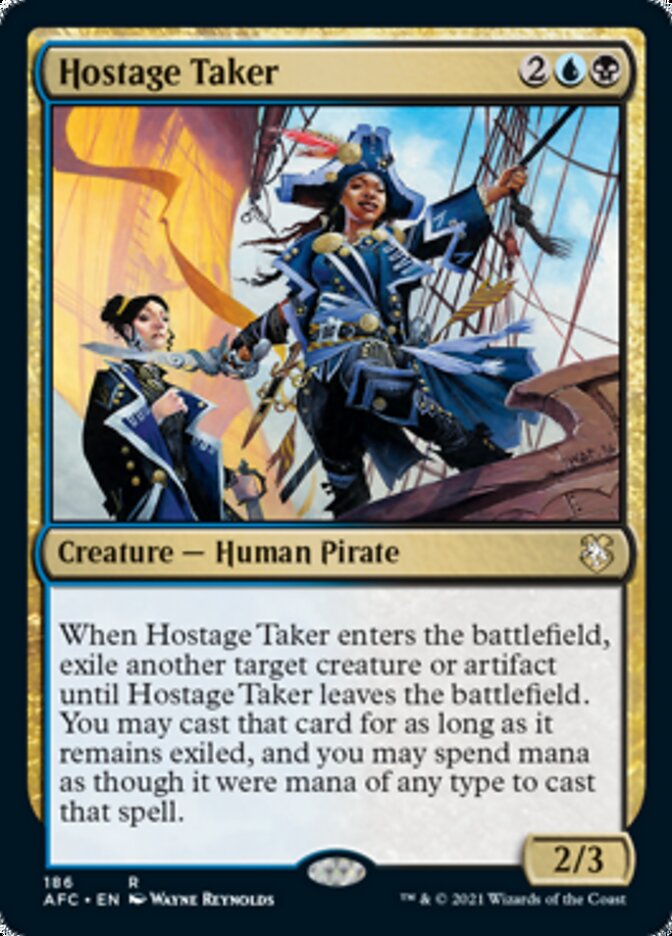 Hostage Taker [Dungeons & Dragons: Adventures in the Forgotten Realms Commander] | Cards and Coasters CA