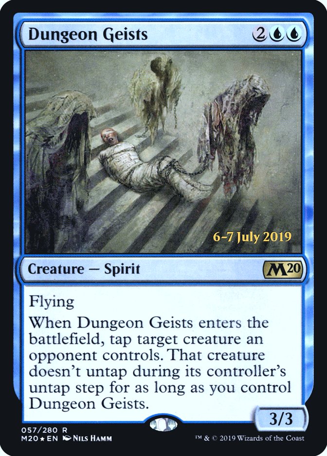 Dungeon Geists  [Core Set 2020 Prerelease Promos] | Cards and Coasters CA