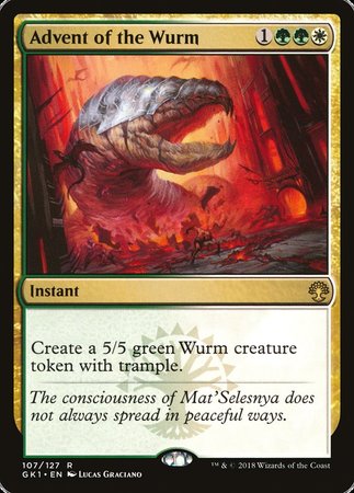 Advent of the Wurm [GRN Guild Kit] | Cards and Coasters CA