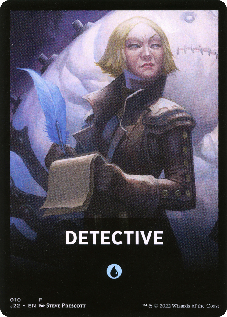 Detective Theme Card [Jumpstart 2022 Front Cards] | Cards and Coasters CA