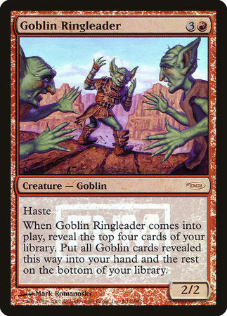 Goblin Ringleader [Friday Night Magic 2007] | Cards and Coasters CA