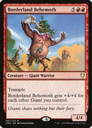 Borderland Behemoth [Commander Anthology Volume II] | Cards and Coasters CA