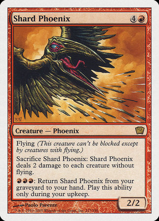 Shard Phoenix [Ninth Edition] | Cards and Coasters CA