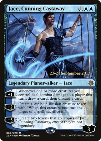 Jace, Cunning Castaway [Ixalan Promos] | Cards and Coasters CA