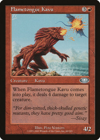 Flametongue Kavu [Planeshift] | Cards and Coasters CA