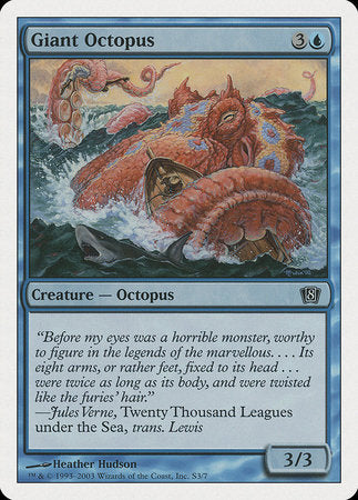 Giant Octopus [Eighth Edition] | Cards and Coasters CA