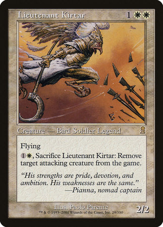 Lieutenant Kirtar [Odyssey] | Cards and Coasters CA