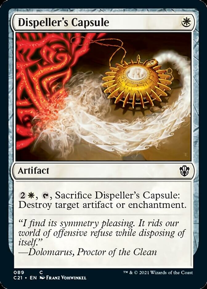 Dispeller's Capsule [Commander 2021] | Cards and Coasters CA