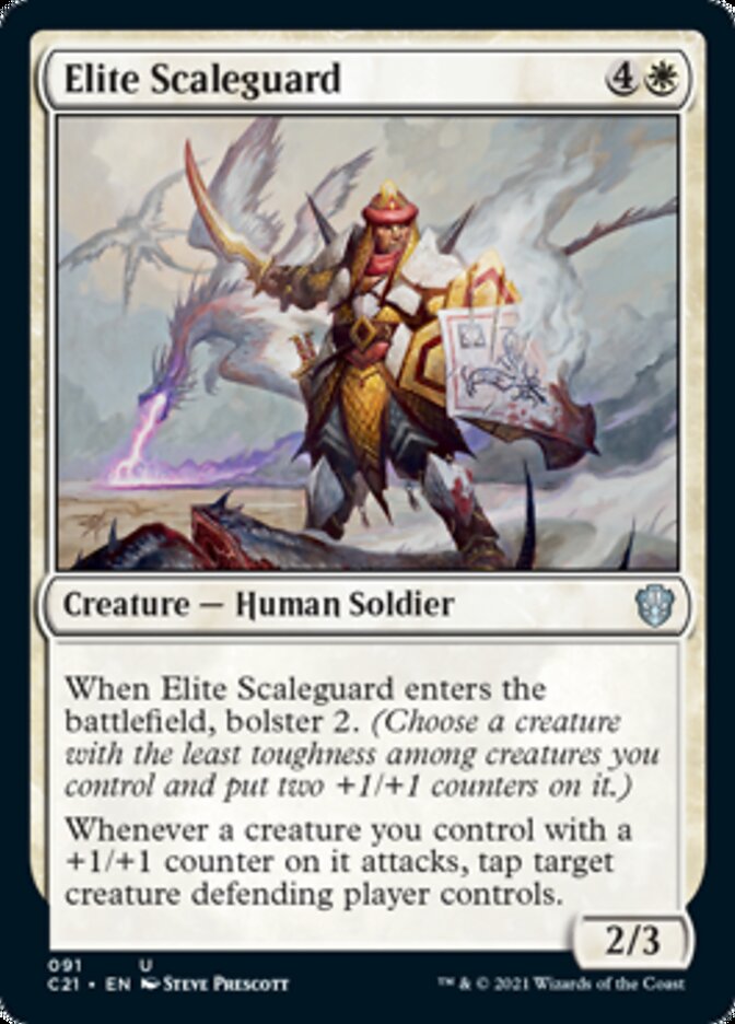 Elite Scaleguard [Commander 2021] | Cards and Coasters CA