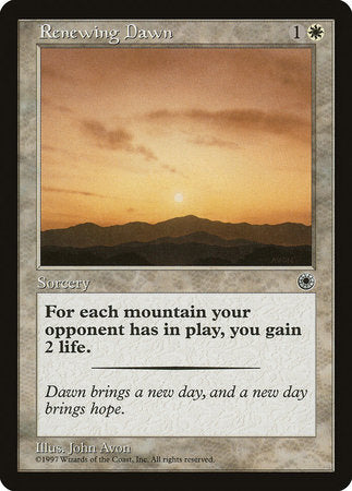Renewing Dawn [Portal] | Cards and Coasters CA