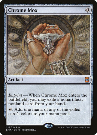 Chrome Mox [Eternal Masters] | Cards and Coasters CA