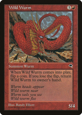 Wild Wurm [Tempest] | Cards and Coasters CA