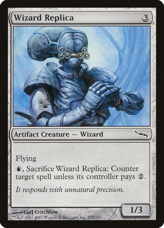 Wizard Replica [Mirrodin] | Cards and Coasters CA