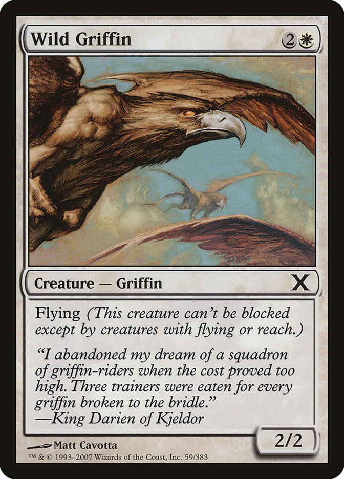Wild Griffin [Tenth Edition] | Cards and Coasters CA