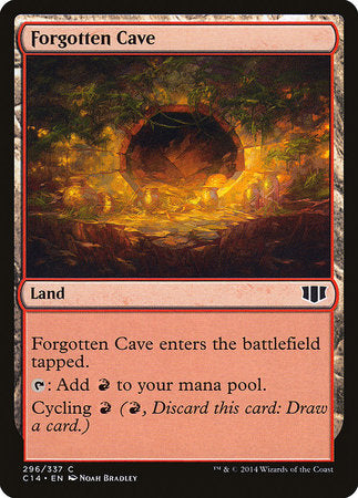 Forgotten Cave [Commander 2014] | Cards and Coasters CA