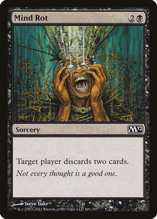 Mind Rot [Magic 2012] | Cards and Coasters CA