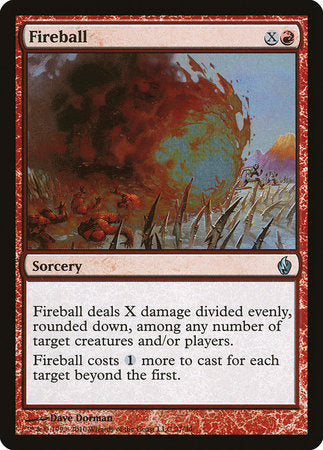 Fireball [Premium Deck Series: Fire and Lightning] | Cards and Coasters CA