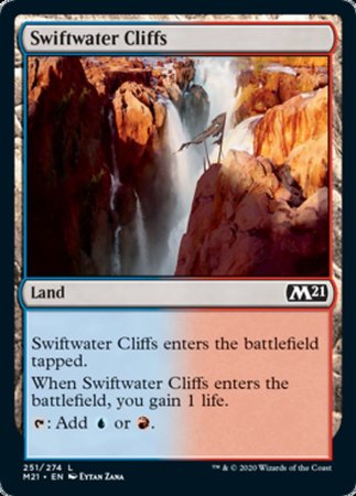 Swiftwater Cliffs [Core Set 2021] | Cards and Coasters CA