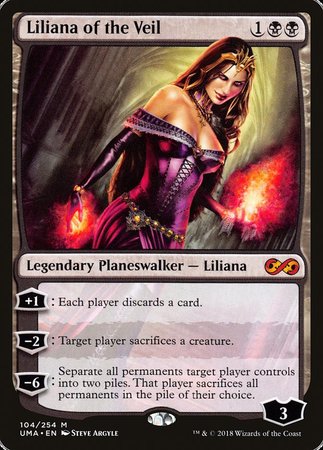 Liliana of the Veil [Ultimate Masters] | Cards and Coasters CA