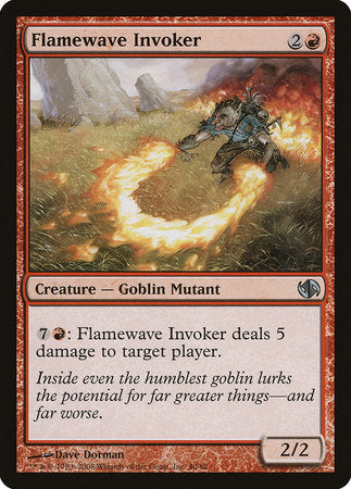 Flamewave Invoker [Duel Decks: Jace vs. Chandra] | Cards and Coasters CA