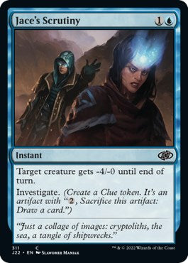 Jace's Scrutiny [Jumpstart 2022] | Cards and Coasters CA