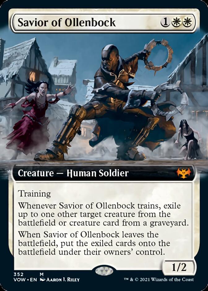 Savior of Ollenbock (Extended) [Innistrad: Crimson Vow] | Cards and Coasters CA