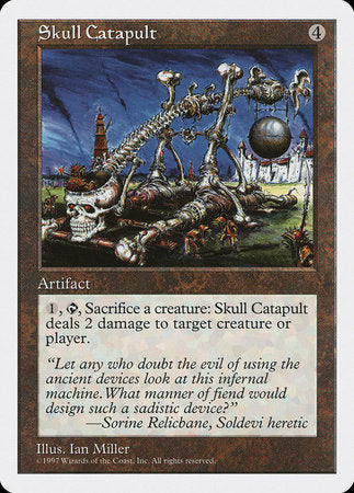 Skull Catapult [Fifth Edition] | Cards and Coasters CA