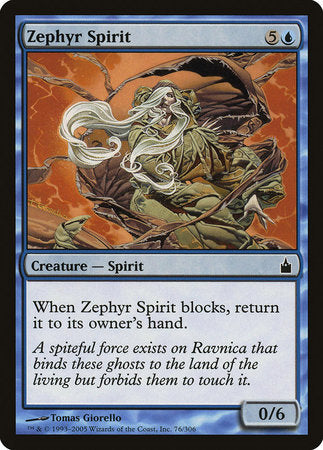 Zephyr Spirit [Ravnica: City of Guilds] | Cards and Coasters CA