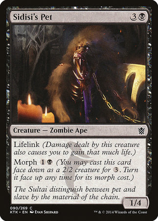 Sidisi's Pet [Khans of Tarkir] | Cards and Coasters CA