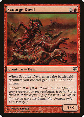 Scourge Devil [Duel Decks: Sorin vs. Tibalt] | Cards and Coasters CA