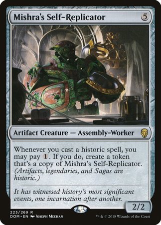 Mishra's Self-Replicator [Dominaria] | Cards and Coasters CA
