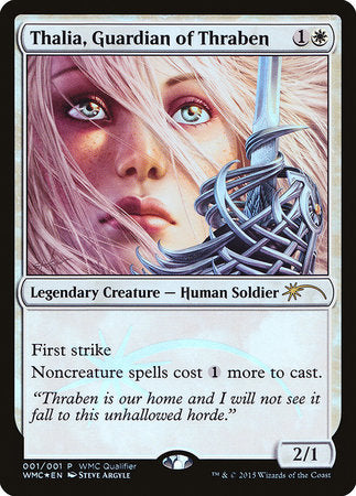 Thalia, Guardian of Thraben [World Magic Cup Qualifiers] | Cards and Coasters CA