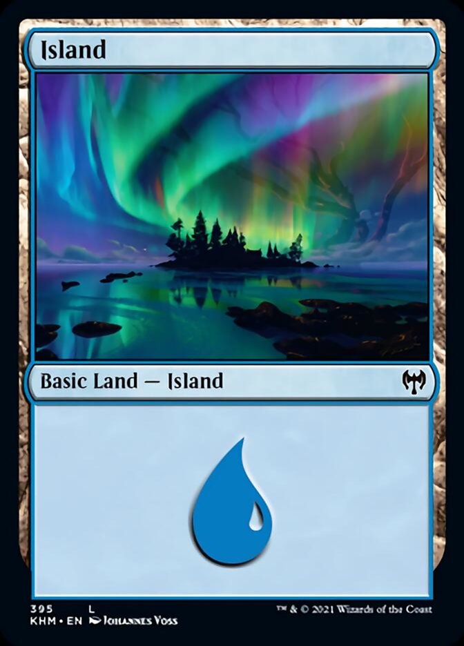 Island (395) [Kaldheim] | Cards and Coasters CA