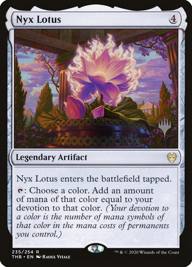 Nyx Lotus (Promo Pack) [Theros Beyond Death Promos] | Cards and Coasters CA