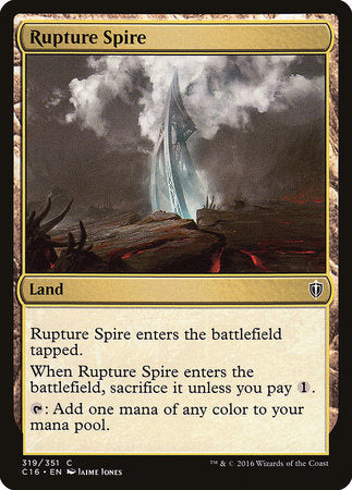 Rupture Spire [Commander 2016] | Cards and Coasters CA