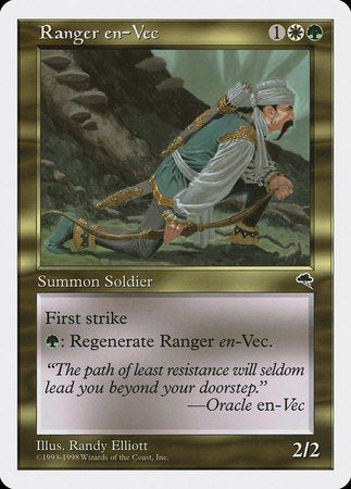 Ranger en-Vec [Anthologies] | Cards and Coasters CA