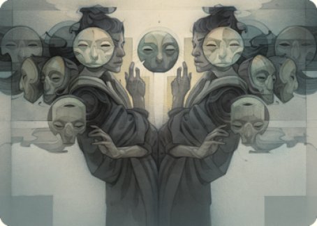 Vesuvan Duplimancy Art Card [Dominaria United Art Series] | Cards and Coasters CA