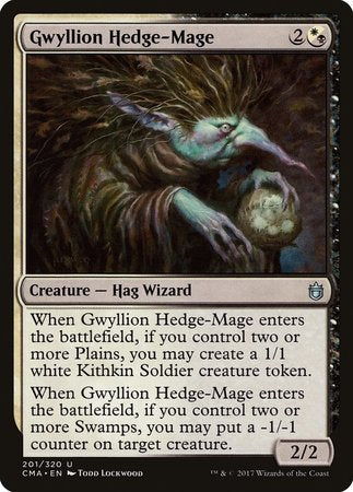 Gwyllion Hedge-Mage [Commander Anthology] | Cards and Coasters CA