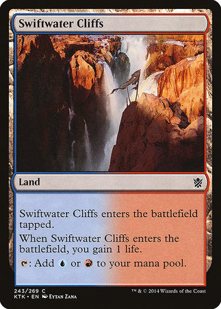 Swiftwater Cliffs [Khans of Tarkir] | Cards and Coasters CA