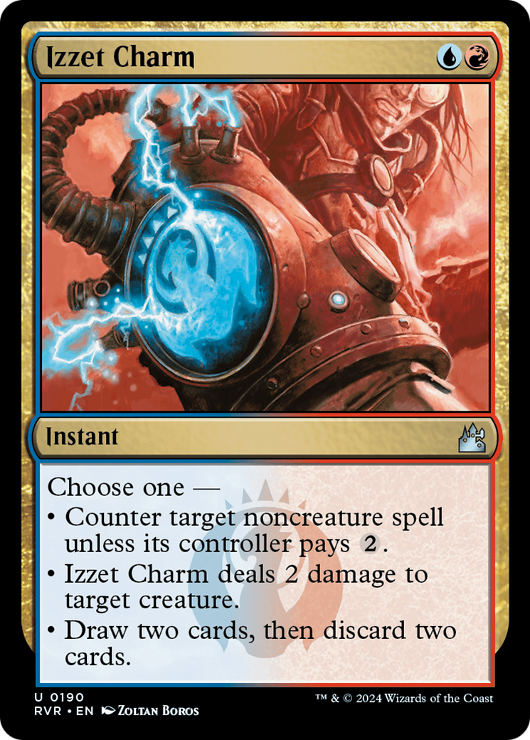 Izzet Charm [Ravnica Remastered] | Cards and Coasters CA