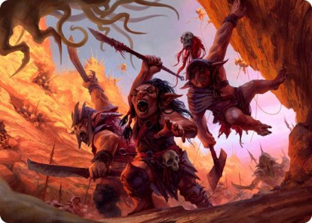 Goblin Art Card [Dungeons & Dragons: Adventures in the Forgotten Realms Art Series] | Cards and Coasters CA