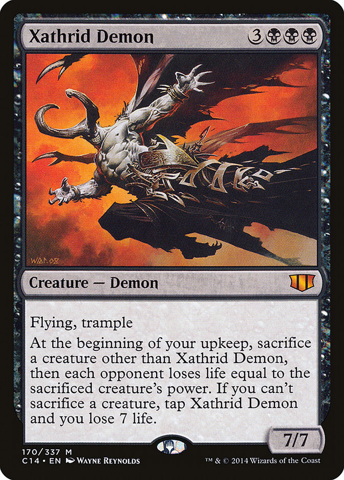 Xathrid Demon [Commander 2014] | Cards and Coasters CA