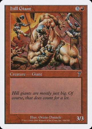 Hill Giant [Seventh Edition] | Cards and Coasters CA