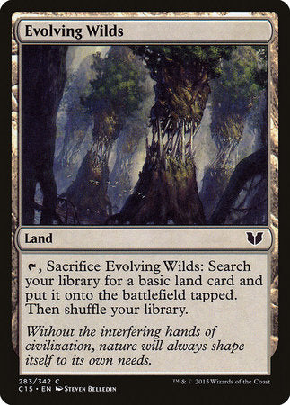 Evolving Wilds [Commander 2015] | Cards and Coasters CA