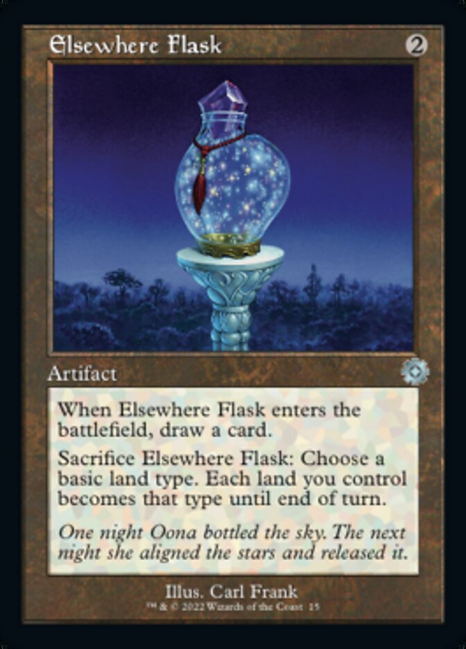 Elsewhere Flask (Retro) [The Brothers' War Retro Artifacts] | Cards and Coasters CA