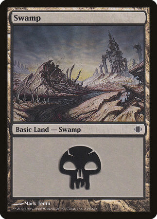 Swamp (239) [Shards of Alara] | Cards and Coasters CA